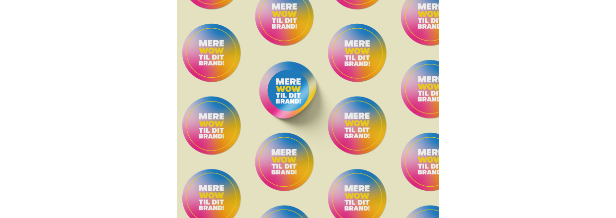 Klisterm�rker med logo: Skab synlighed og styrk dit brand