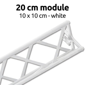Crown Truss 10x10, Module 20cm - Hvid