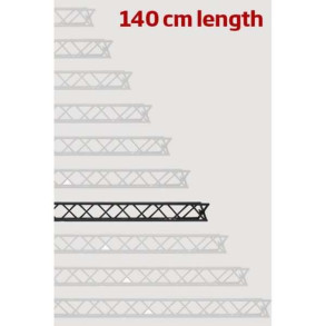 140 cm modul til Crown Truss 10, sort