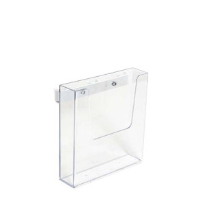 Crown Truss 10x10, Brochure dispenser A5 with fitting - white
