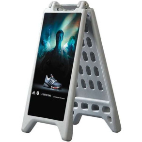 Vacu Display Gadeskilt A - slv