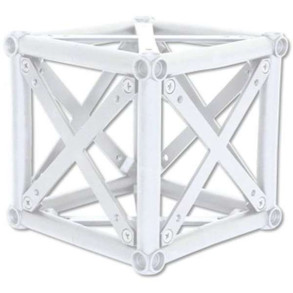 Crown Truss, Corner Block - Hvid