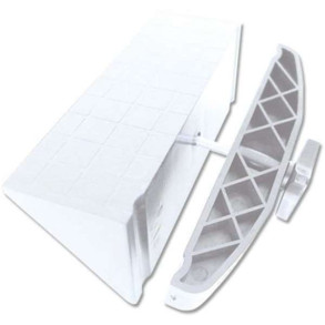 Crown Truss, Shelf Holder - Hvid