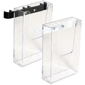 Crown Truss, Brochure dispenser M65 with fitting - Sort