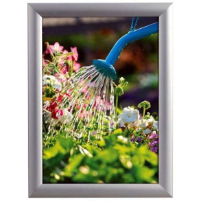 Watersafe Klikramme med 25mm aluminium profil, slv - A2