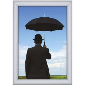 Watersafe Klikramme med 35mm aluminium profil, slv - 50x70 cm