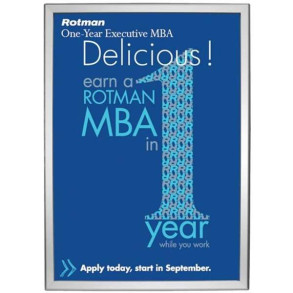 Opti Klikramme med 25mm aluminium profil, slv - A1