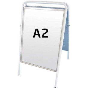Expo Sign Standard Gadeskilt - A2 - hvid