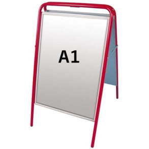 Expo Sign Standard Gadeskilt - A1 - rd