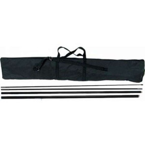 Sorte stnger til beachflag, Outdoor Drop Flag, Small