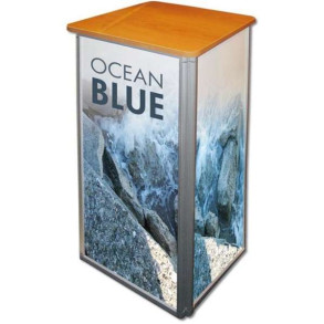 Firkantet Messedisk Med Trplade