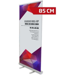 Classic Roll-up enkeltsidet - 85x200 cm - s�lv