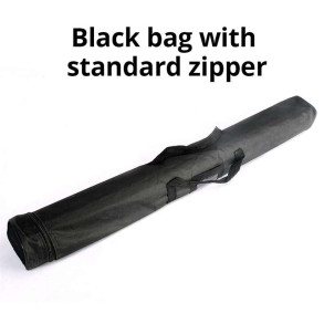 Business Roll-up kassette, enkeltsidet, 85 cm, alu/s�lv, inkl. taske