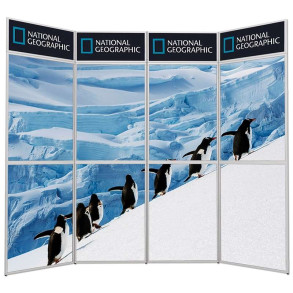 Expo Wall messevg, 4 sektioner, 292 x 239 cm