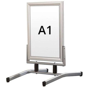 Wind-Line Lux Gadeskilt - A1 - slv