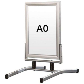 Wind-Line Lux Gadeskilt - A0 - slv