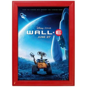 Klikramme med 32mm aluminium fladprofil, rd - A1