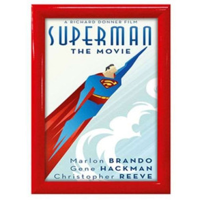 Klikramme med 25mm aluminium profil, rd - A3