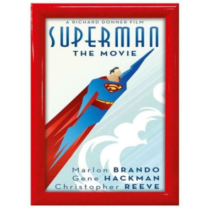 Klikramme med 25mm aluminium profil, rd - A1