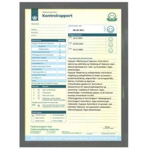 Window ramme dobbeltsidet - A4 - gr