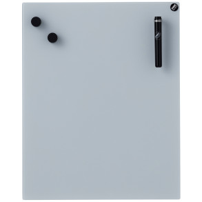 CHAT BOARD glastavle 90x120 cm, lys gr - Dove