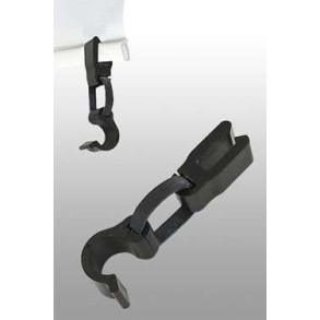 Bottom Clips, til Crown Truss 10, sort