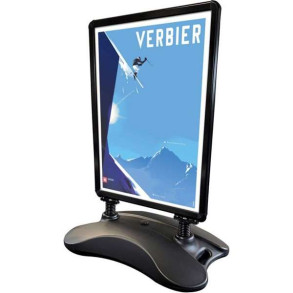 Wind-Sign Waterbase Basic Gadeskilt  32mm (R) A1 - Sort